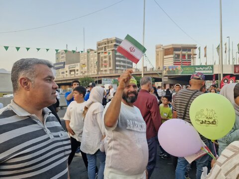 حضور فعال موکب بهزیستی کرج در اجتماع بزرگ "ایران ذوالفقار علی(ع)"