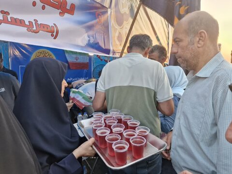 حضور فعال موکب بهزیستی کرج در اجتماع بزرگ "ایران ذوالفقار علی(ع)"
