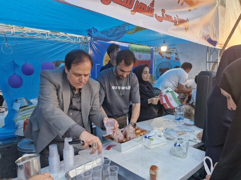 حضور فعال موکب بهزیستی کرج در اجتماع بزرگ "ایران ذوالفقار علی(ع)"