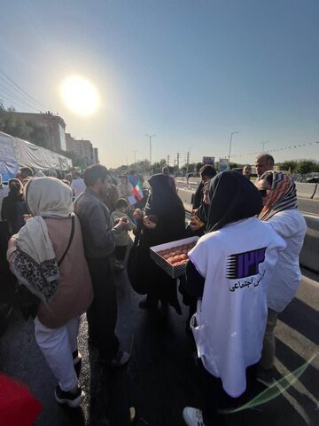 حضور فعال موکب بهزیستی کرج در اجتماع بزرگ "ایران ذوالفقار علی(ع)"