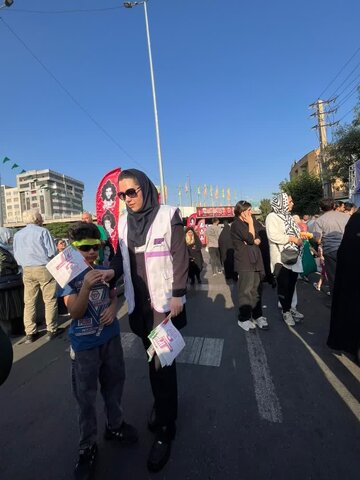 حضور فعال موکب بهزیستی کرج در اجتماع بزرگ "ایران ذوالفقار علی(ع)"