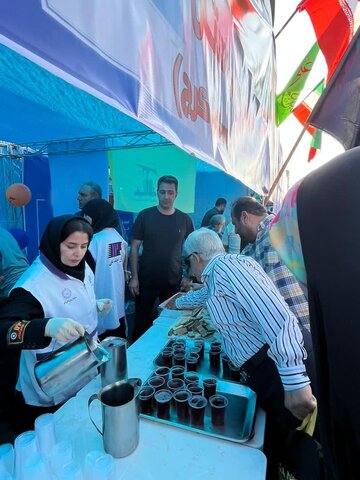 حضور فعال موکب بهزیستی کرج در اجتماع بزرگ "ایران ذوالفقار علی(ع)"