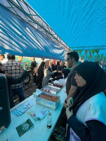 حضور فعال موکب بهزیستی کرج در اجتماع بزرگ "ایران ذوالفقار علی(ع)"