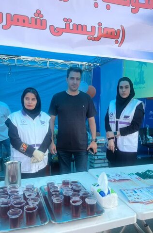 حضور فعال موکب بهزیستی کرج در اجتماع بزرگ "ایران ذوالفقار علی(ع)"