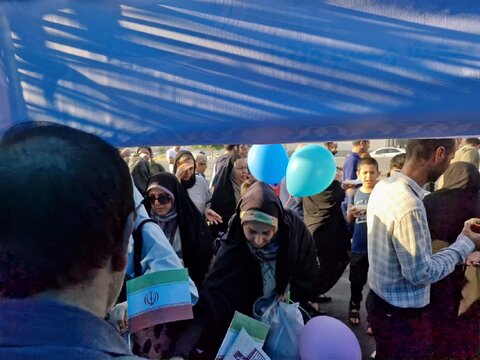 حضور فعال موکب بهزیستی کرج در اجتماع بزرگ "ایران ذوالفقار علی(ع)"