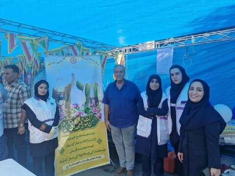 حضور فعال موکب بهزیستی کرج در اجتماع بزرگ "ایران ذوالفقار علی(ع)"