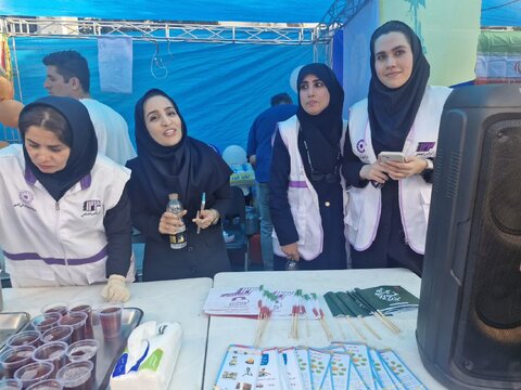 حضور فعال موکب بهزیستی کرج در اجتماع بزرگ "ایران ذوالفقار علی(ع)"