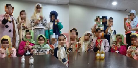 برگزاری مراسم دعا و قرائت سوره نصر به مناسبت عید غدیر خم در مراکز شبه خانواده بهزیستی