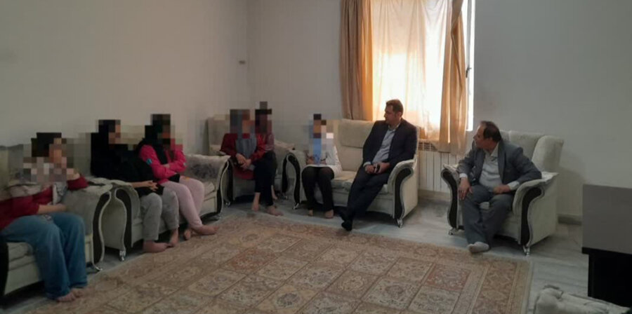 بازدید مدیر بهزیستی شهرستان کرج از مراکز تخصصی مشاوره و مدیریت بحران