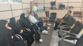 دیدار رئیس اداره بهزیستی میبد با دادستان جدید شهرستان