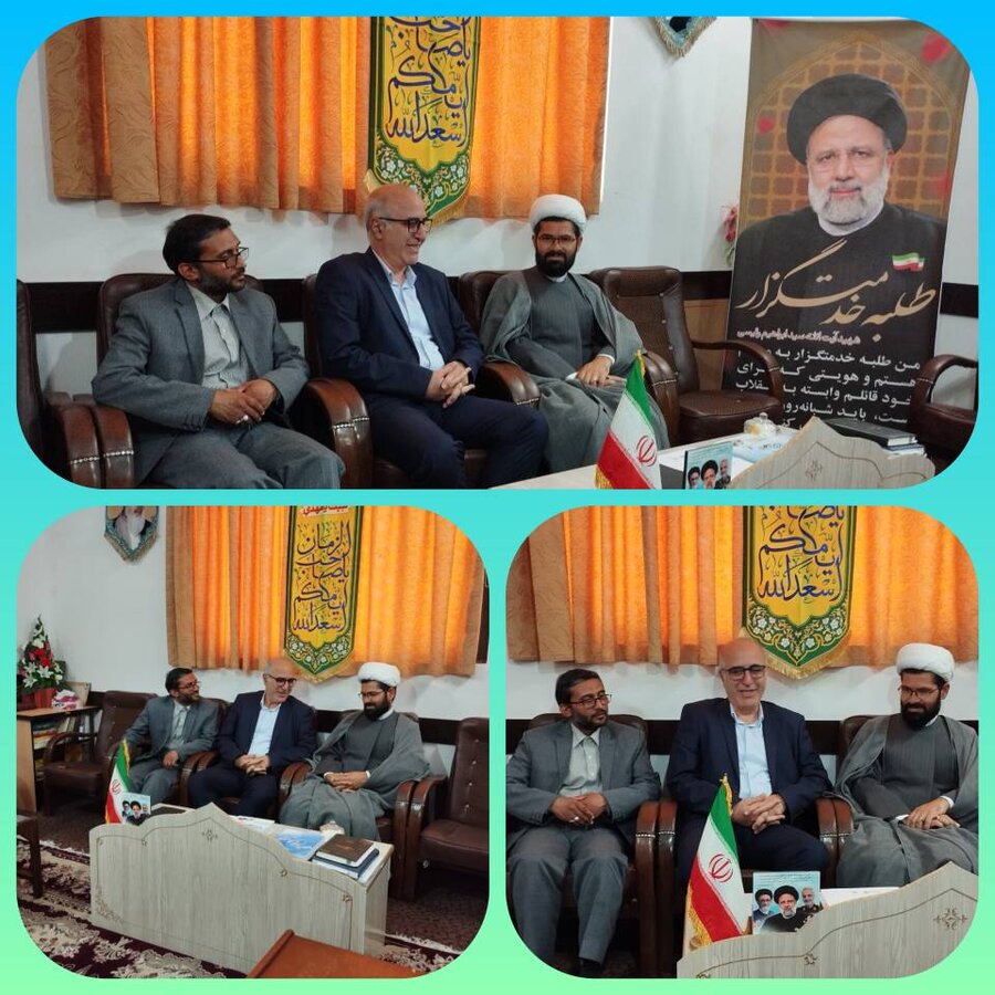 مدیرکل بهزیستی استان با نماینده ولی‌فقیه در شهرستان خوسف دیدار کرد