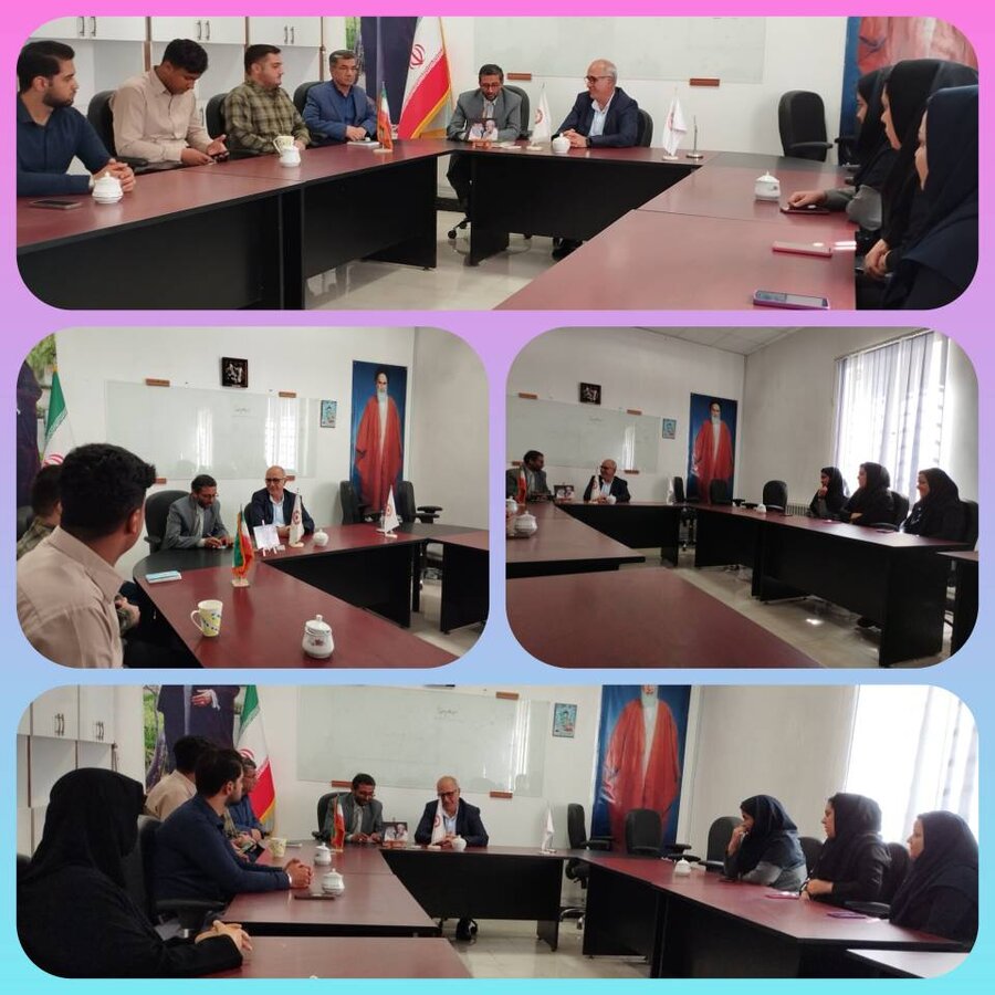 مدیرکل بهزیستی استان، با پرسنل اداره بهزیستی شهرستان خوسف دیدار صمیمانه داشت
