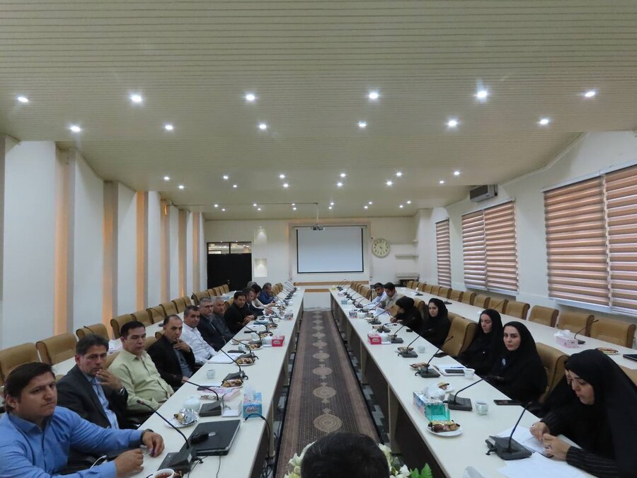 جلسه مناسب سازی اماکن دولتی و عمومی شهرستان چایپاره