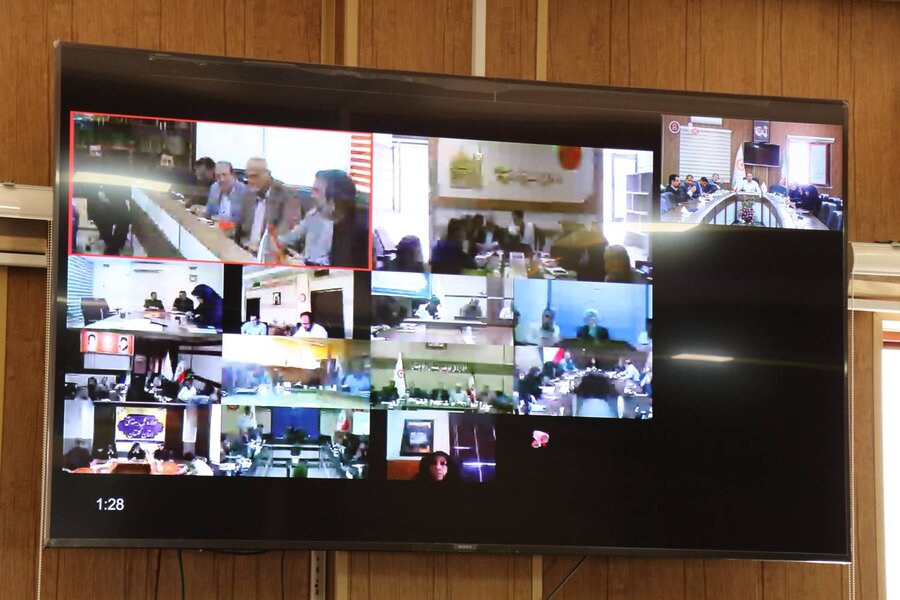 برگزاری جلسه مدیریت بحران در ادارهکل بهزیستی آذربایجان غربی