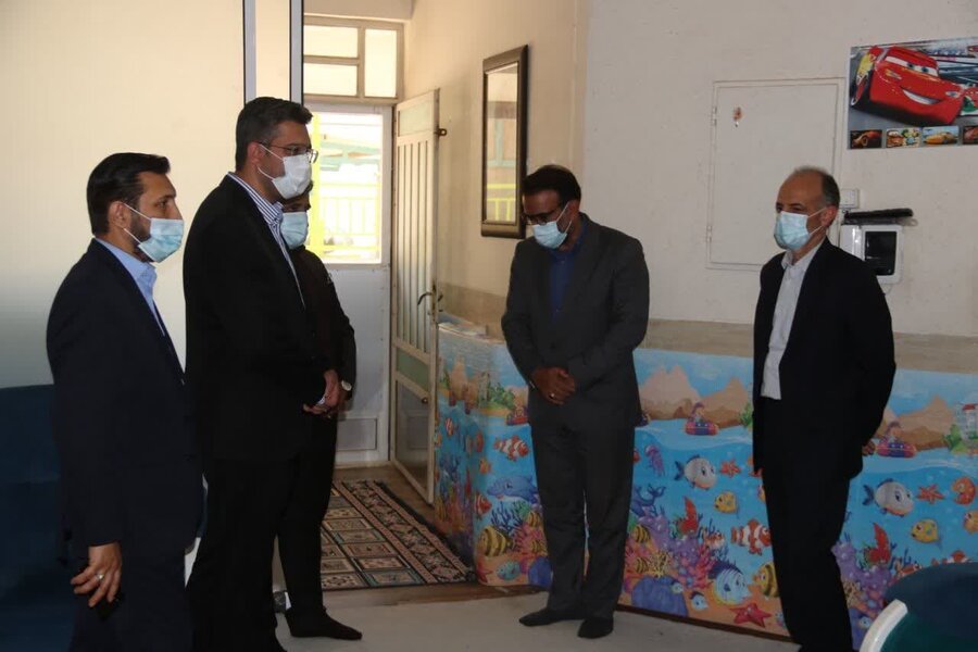بازدید شیرخوارگاه