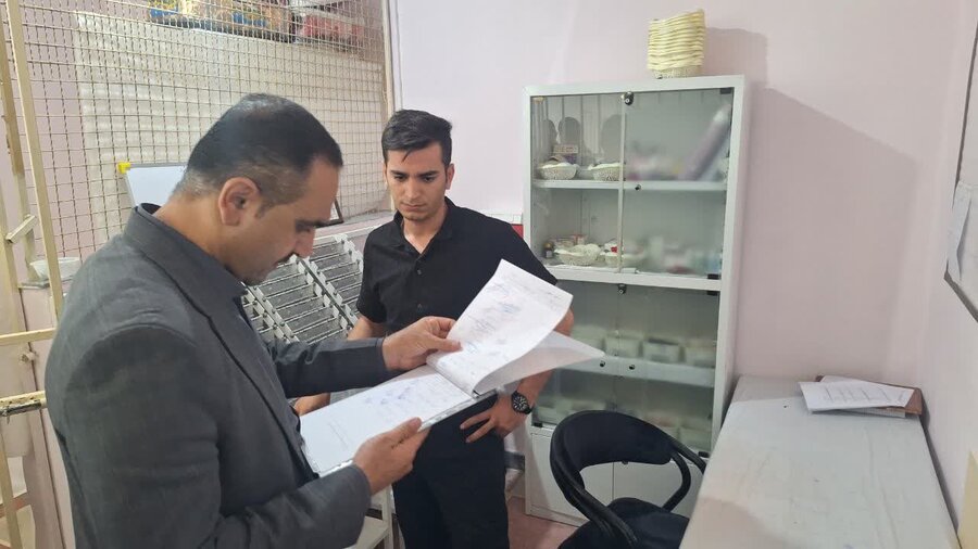 دیواندره | بازدید رییس بهزیستی از مرکز بیماران مزمن روانی نساره