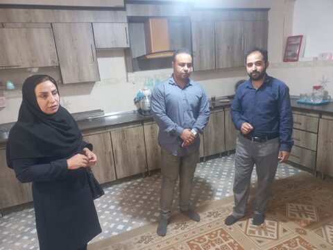 کامیاران | بازدید رئیس بهزیستی از مراکز غیردولتی تحت نظارت