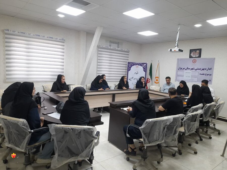 برگزاری کمیته مسکن مددجویی در بهزیستی مریوان
