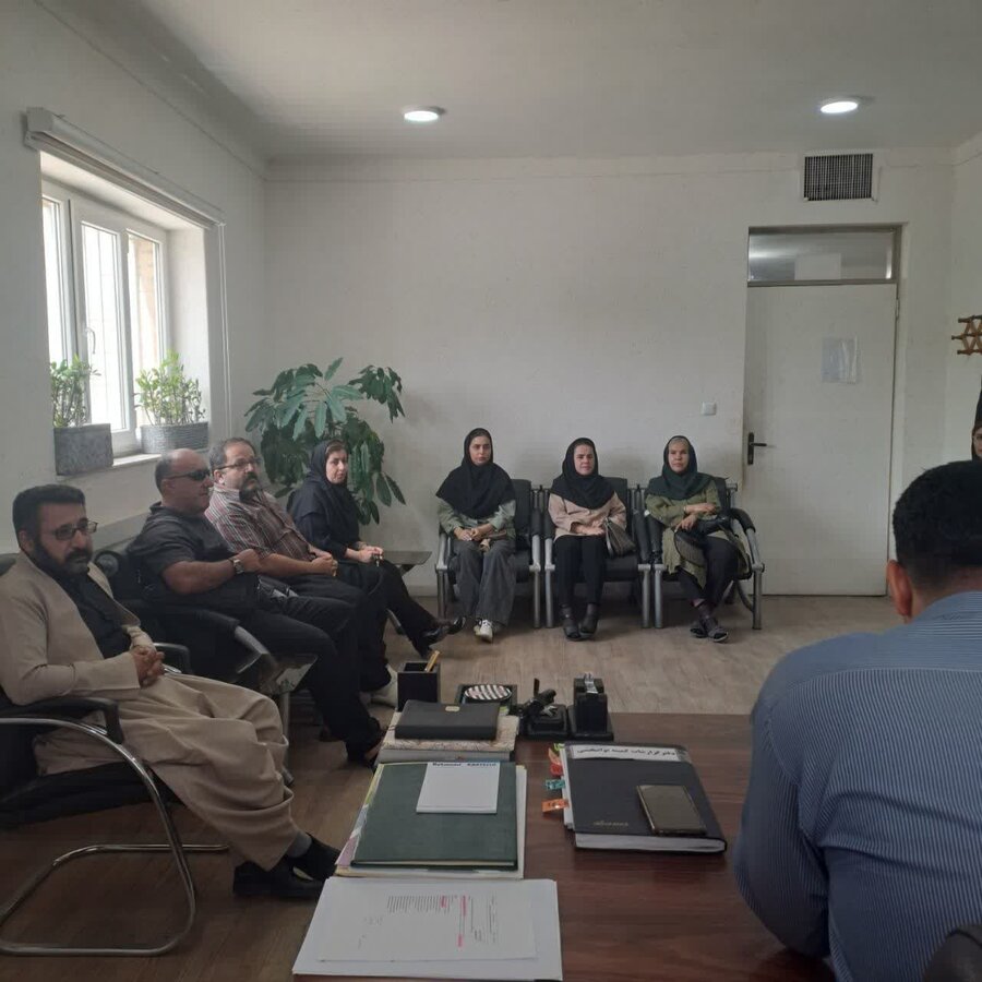 برگزاری کمیته مدیریت بحران بهزیستی در بانه