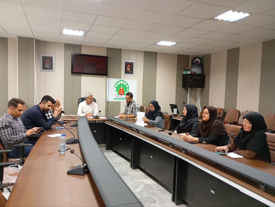 برگزاری جلسه مدیریت بحران در بهزیستی قروه