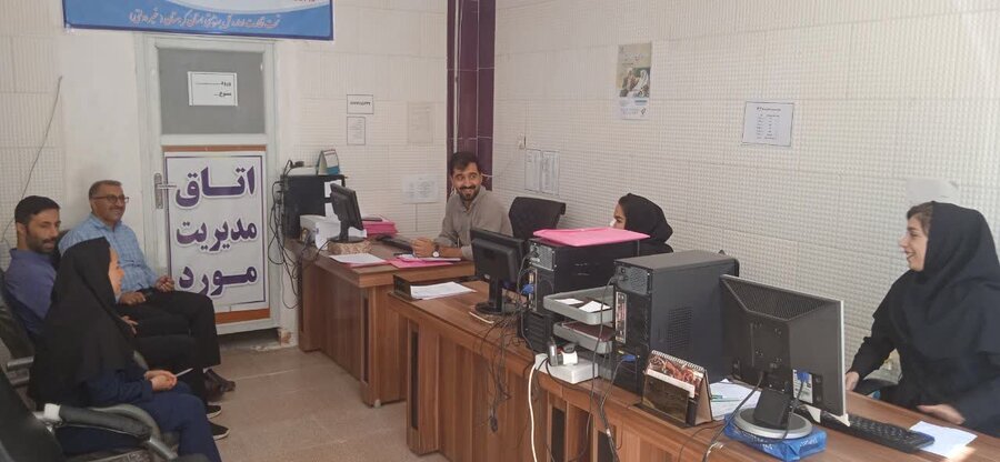 بازدید رئیس و مسئول حراست بهزیستی دهگلان از مراکز غیردولتی