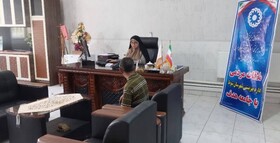 برپایی میز خدمت اداره بهزیستی شوط