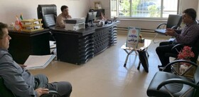 دیدار چهره به چهره رئیس بهزیستی مهاباد با جامعه هدف
