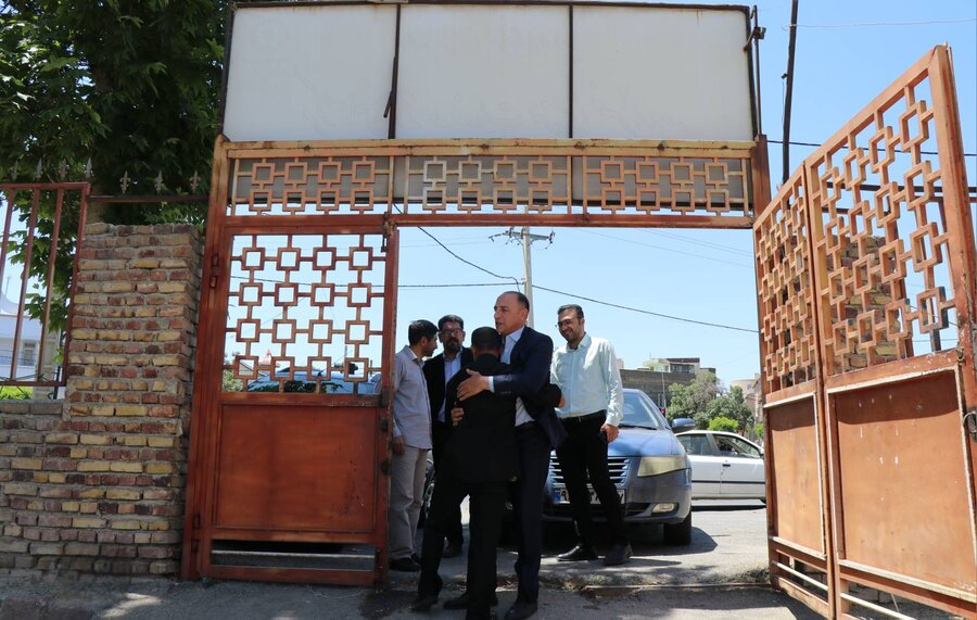 بازدید مدیرکل بهزیستی استان از مرکز توانبخشی و مراقبتی معلولین جسمی حرکتی فانوس ارومیه