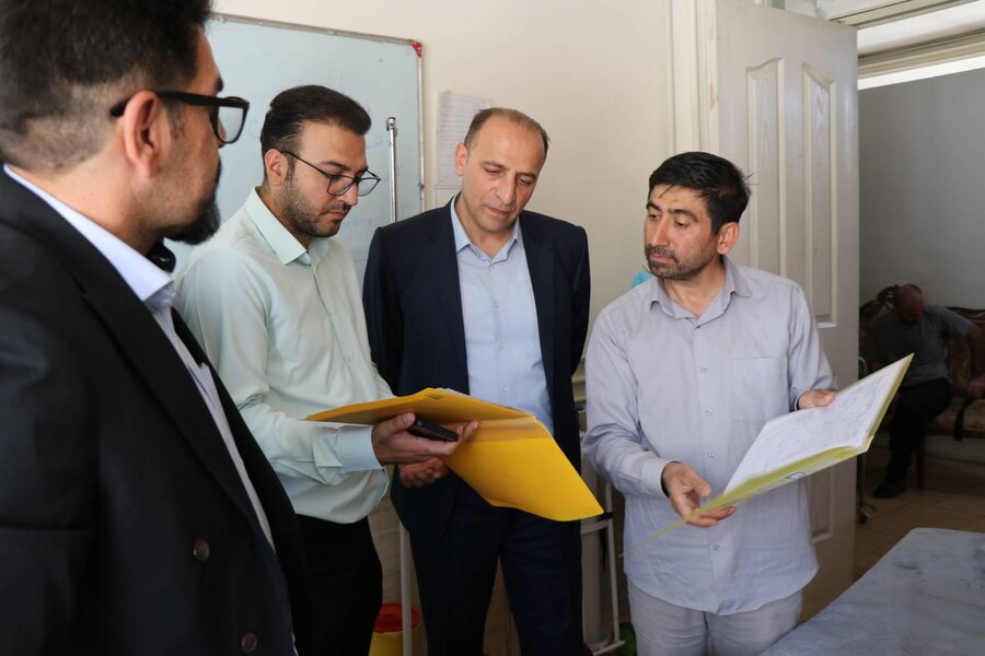 بازدید مدیرکل بهزیستی استان از مرکز توانبخشی و مراقبتی معلولین جسمی حرکتی فانوس ارومیه