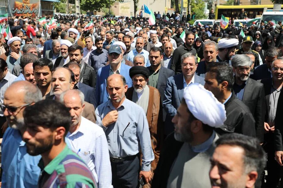 خروش همدلی و ایستادگی در آذربایجانغربی