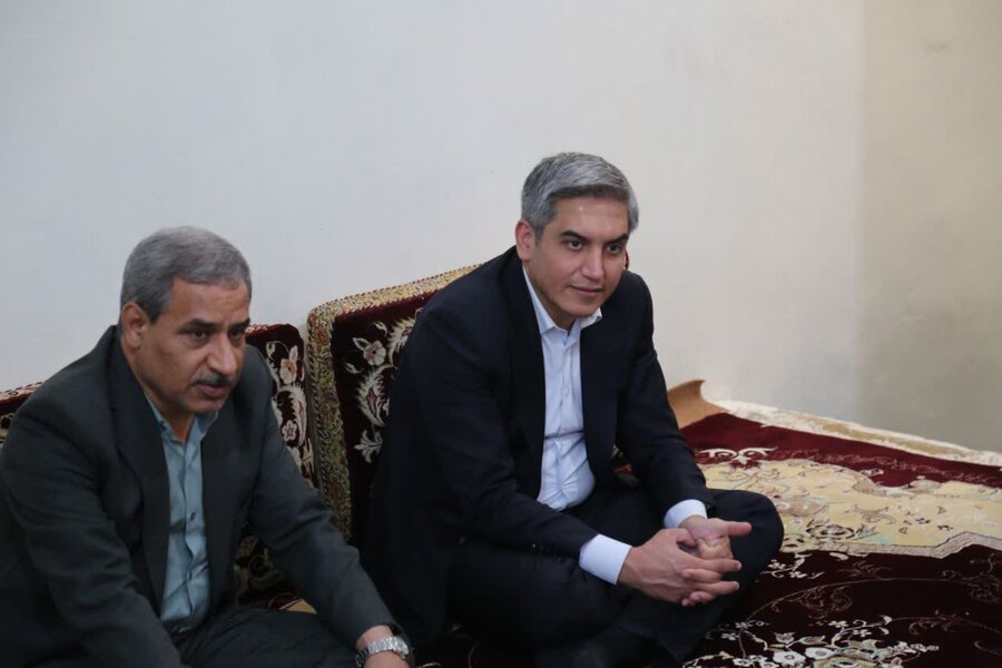 بازدید و دیدار نماینده مردم سنندج در مجلس شورای اسلامی با جامعه هدف بهزیستی