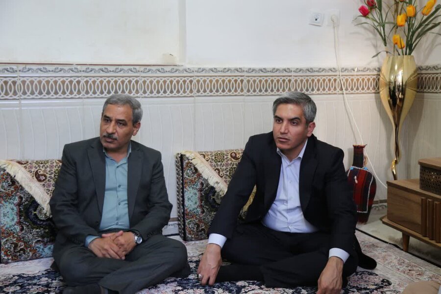 بازدید و دیدار نماینده مردم سنندج در مجلس شورای اسلامی با جامعه هدف بهزیستی