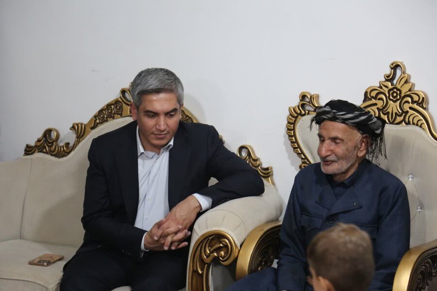 بازدید و دیدار نماینده مردم سنندج در مجلس شورای اسلامی با جامعه هدف بهزیستی