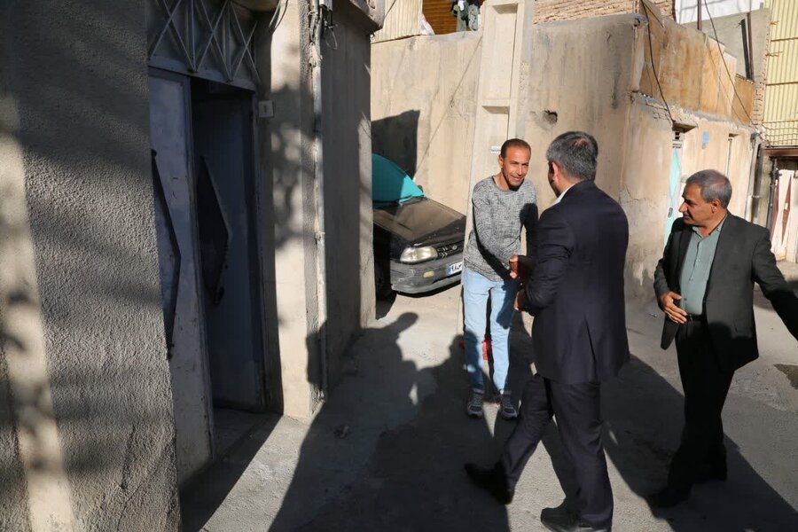 بازدید و دیدار نماینده مردم سنندج در مجلس شورای اسلامی با جامعه هدف بهزیستی