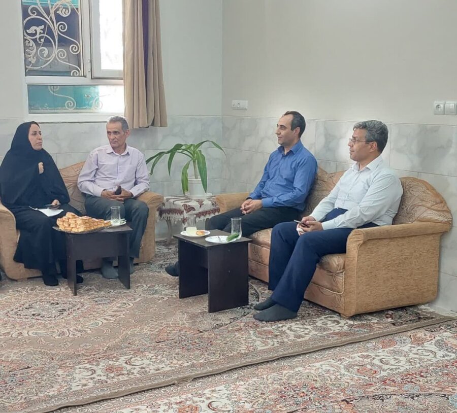 بازدید مدیر کل بهزیستی استان یزد از مراکز نگهداری شبانه روزی میبد