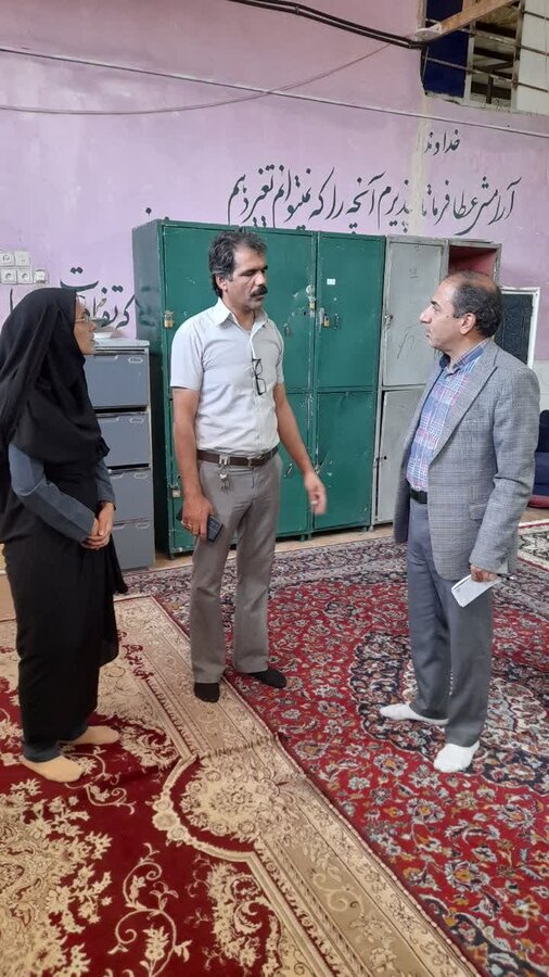 بازدید رئیس اداره فوریت دها