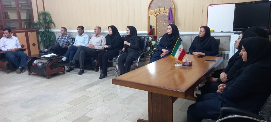 تشکیل جلسه پدافند غیر عامل در بهزیستی ملکان
