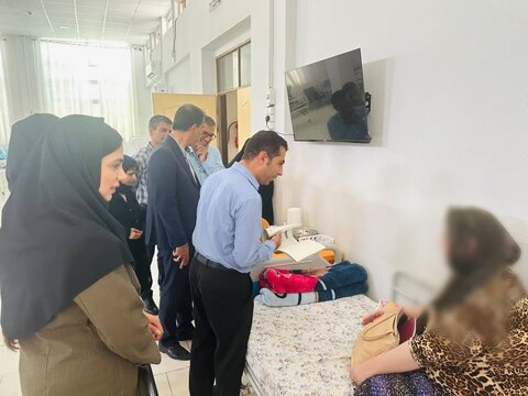 بازدید از مراکز بهزیستی در راستای آمادگی در مقابل بحرانهای احتمالی توسط سرپرست بهزیستی استان بوشهر