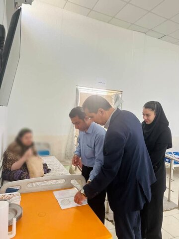 بازدید از مراکز بهزیستی در راستای آمادگی در مقابل بحرانهای احتمالی توسط سرپرست بهزیستی استان بوشهر