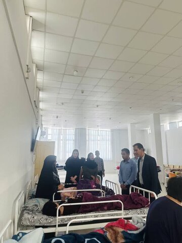 بازدید از مراکز بهزیستی در راستای آمادگی در مقابل بحرانهای احتمالی توسط سرپرست بهزیستی استان بوشهر