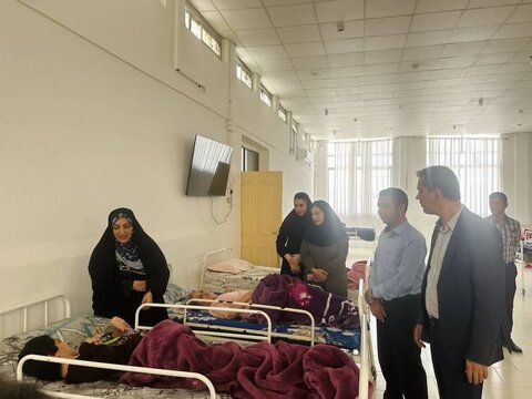 بازدید از مراکز بهزیستی در راستای آمادگی در مقابل بحرانهای احتمالی توسط سرپرست بهزیستی استان بوشهر
