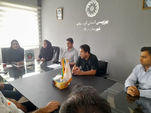 برگزاری جلسه ستاد بحران در بهزیستی مریوان
