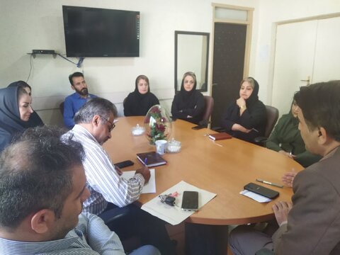 جلسه پدافند غیرعامل در بهزیستی شهرستان سنندج