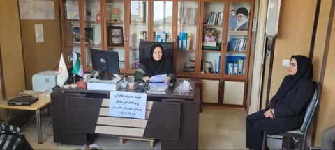 گزارش تصویری| کمیته پدافند غیر عامل در بهزیستی عجبشیر