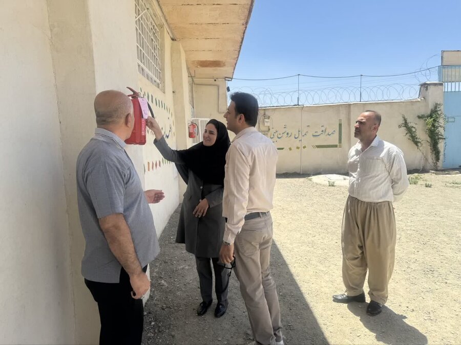 مریوان | بازدید سرزده از مراکز شبانه‌روزی باران رحمت و ژینگه یاران یاور