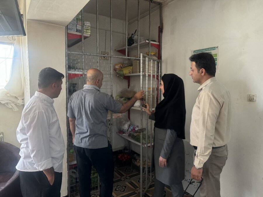 مریوان | بازدید سرزده از مراکز شبانهروزی باران رحمت و ژینگه یاران یاور