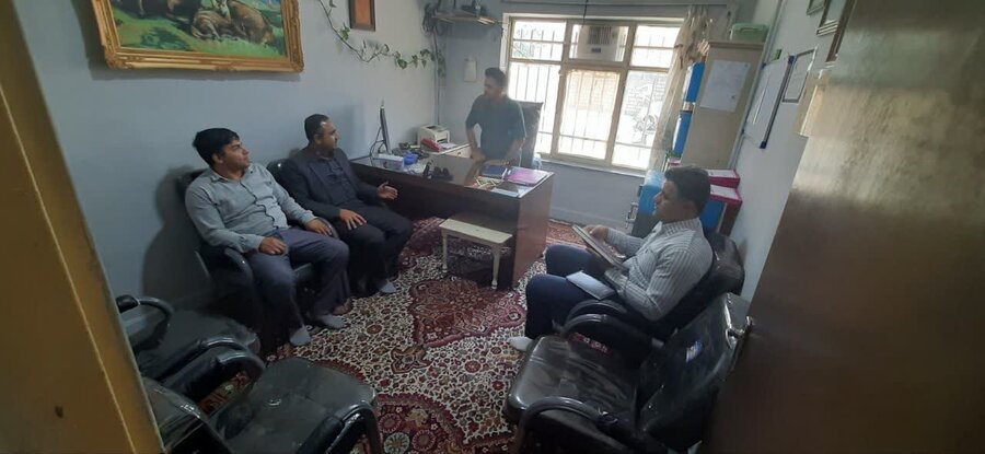 دیواندره | بازدید رئیس و کارشناس پیشگیری از کمپ ترک اعتیاد نساره