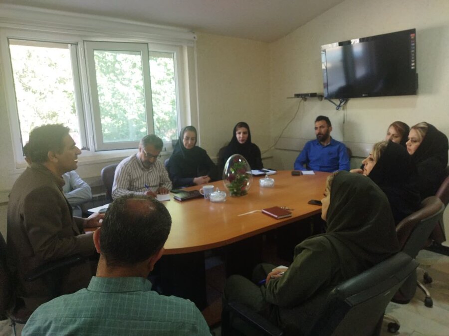 جلسه پدافند غیرعامل در بهزیستی شهرستان سنندج