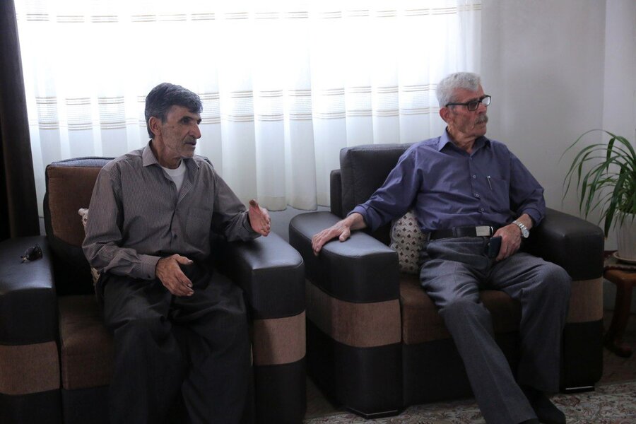 دیدار مدیرکل بهزیستی استان کردستان با بازنشستگان