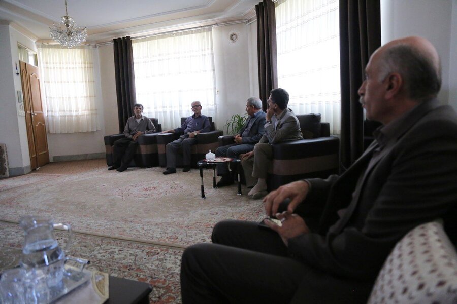 دیدار مدیرکل بهزیستی استان کردستان با بازنشستگان